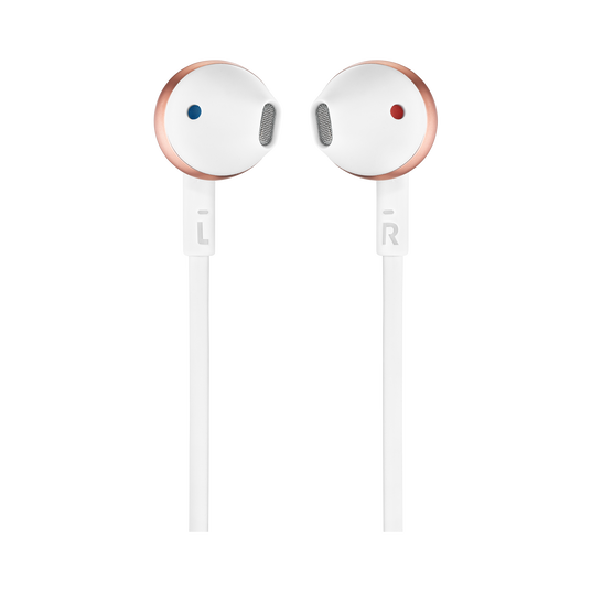 JBL Tune 205 - Rose Gold - Earbud headphones - Front